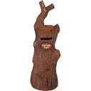 サンタさん宛の切り株ポスト Santa's Tree Stump Mailbox 強化プラスチック(FRP)アートオブジェ クリスマス 郵便 置物 サンタクロー...