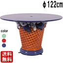 大きなアイスクリームテーブル ブルーベリー大きい オブジェ 食品サンプル リアル 甘い お菓子 ジェラート スイーツ 置物 かわいい おしゃれ 飾り 大型 ディ...