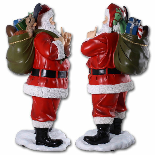 �ץ쥼��Ȱ��դΥ��� H175cm �礭�� ���󥿥������� �ꥢ�� ���֥��� �ǥ����ץ쥤 Xmas ���ꥹ�ޥ� ���٥�� �� �� ����ƥꥢ �緿 ���� ��ʪ ���� ���� Ź�� ���� ������ �ڤ� ���襤�� �쥹�ȥ�� ���ե� ����Ź FRP �� ��å� fr140004