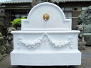 噴水・壁泉 フラワーリースファウンテン(循環ポンプ付)1台限定
