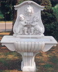 イタリア製 壁泉 ライオンと子供 NIZZA DECOR GARDEN FO2645 デコールガーデン ファウンテン 噴水