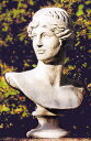 イタリア製人物像（ガーデン オーナメント） 胸像 青年アポロン　ITALGARDEN　Cod.07 140 イタルガーデン社 石像