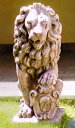 イタリア製動物像（ガーデン オーナメント） ソマリアライオン（右） ITALGARDEN Cod.14 2008 イタルガーデン社 置物
