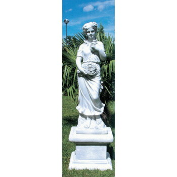 楽天マスキイタリア製 ビーナス像 （ガーデン オーナメント）　春の乙女 ITALGARDEN ST3516 イタルガーデン社 女性像 石像