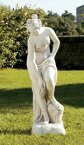 イタリア製ビーナス像（ガーデン オーナメント）湯浴みするヴィーナス（小）　ITALGARDEN　ST015100 イタルガーデン社 石像 女性像