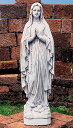 イタリア製ビーナス像（ガーデン オーナメント） マドンナ（大） DECOR GARDEN　ST1259 デコールガーデン社 石像 女性像