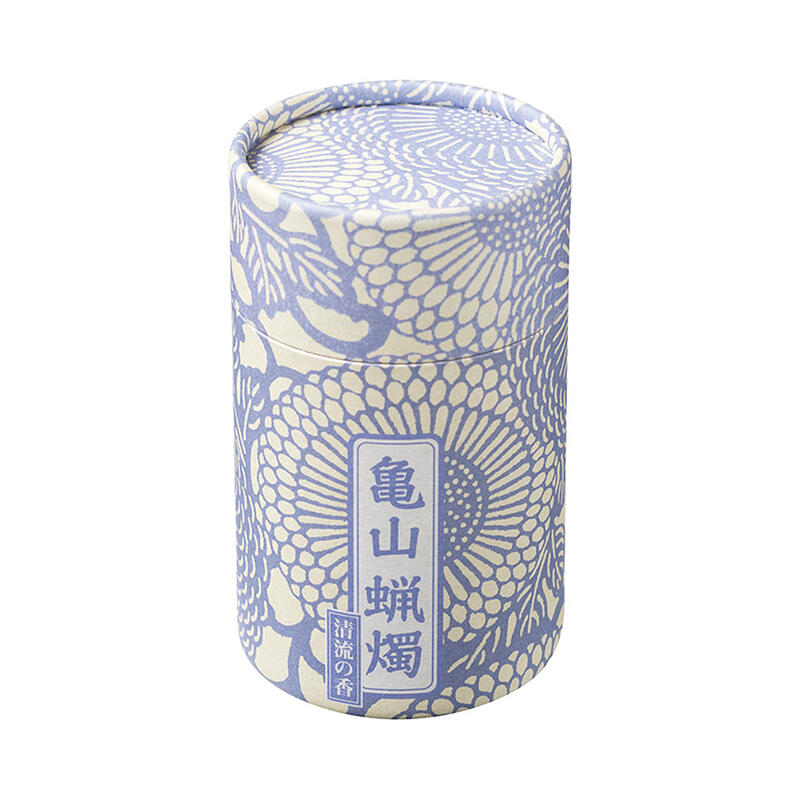 【ローソク/キャンドル】和遊「清流の香り」付き筒型箱入り10分ローソク(長さ約2.6cm)(メーカー:カメヤマ)ロウソク ろうそく ろーそく かわいい おしゃれ 短い ミニローソク 短寸 短め wayuu