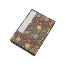【集印帳】かわいい朱印帳金襴錦製-御朱印帳◇ 藤色(日本製)蛇腹式(ジャバラ式)御朱印 朱印 集印帳 納経帳 蛇腹 蛇腹タイプ 巡礼