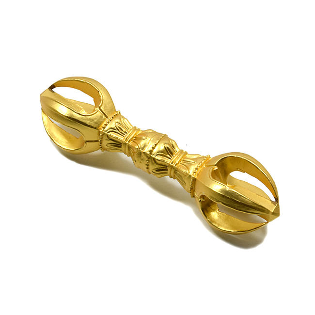 【お守り】五鈷杵★金属製日本製長さ約9cm五鈷 厄除け 厄除け仏具 密教用具