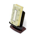 【過去帳セット】過去帳 過去帳台セット★過去帳 3寸5分サイズ(長さ10.5cm・モダン金襴仕様)×過去帳台 3寸(高さ約10cm・黒塗り一部紫檀材使用)ミニ過...