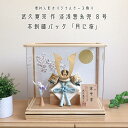 【BF8日間限定★独自P10倍★11/20-27】五月人形 ケース飾り コンパクト おしゃれ インテリア 兜飾り 5月人形 端午の節句 京都 武久寛宗 京8号淡...
