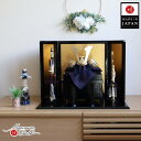 【直前直後セール★P5倍★5/2-15】五月人形 コンパクト おしゃれ インテリア 兜飾り 5月人形 端午の節句 誠山 7号 紺糸 金小札 増村人形店 MMN2...