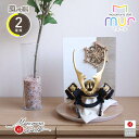 五月人形 コンパクト ★ おしゃれ インテリア 兜飾り 5月人形 端午の節句 MURミュール 選べる 2種類 ゴールド&漆黒 貫前ぬきさき 本印伝革兜 共吹き返...