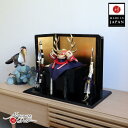 【直前直後セール★P5倍★5/2-15】五月人形 コンパクト おしゃれ インテリア 兜飾り 5月人形 端午の節句 真田幸村 六文銭 赤糸 兜 黒枠箔押 増村人形...