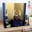 【増村限定品】大越忠保作 徳川家康公 大黒頭巾形兜 二曲 本仕立 裏箔押 ブルーライン 久能山東照宮所蔵 模写 重要文化財 国産 本藤巻弓太刀 増村人形店 120,000円