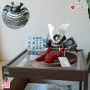 五月人形 コンパクト おしゃれ インテリア 兜飾り 5月人形 端午の節句 大越忠保 増村人形店 MMN3402