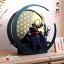 【増村限定品】大越忠保作 徳川家康公 大黒頭巾形兜 月-tsuki- 円形ディープグリーン飾り 久能山東照宮所蔵 模写 重要文化財 アヤメ飾 増村人形店 99,800円