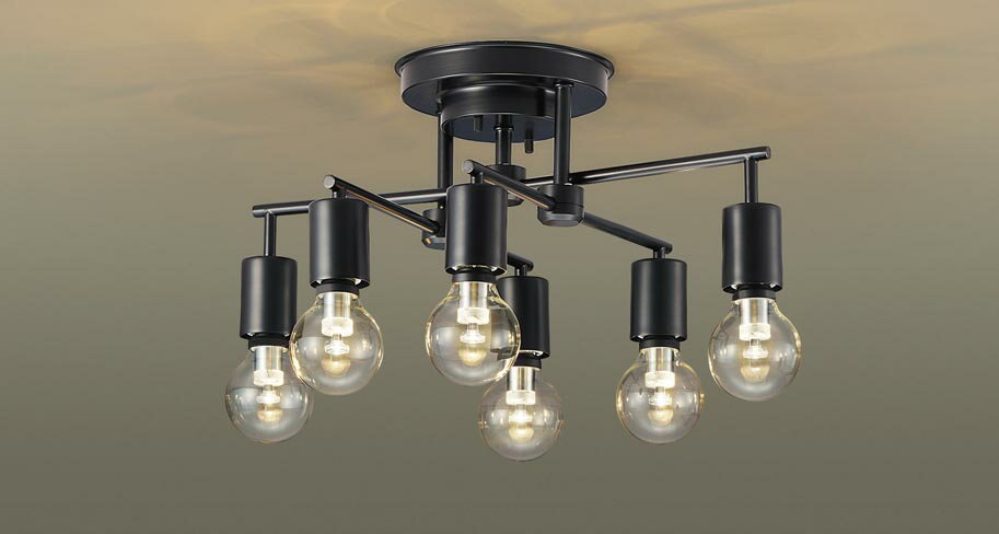 パナソニック(Panasonic) 天井直付型 LED(電球色) シャンデリア LGB57640