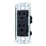 パナソニック(Panasonic) ADVANCE(アドバンス)シリーズ 埋込扉付アースターミナル付(金属枠付)(マットブラック) WTL11523B