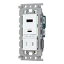 ѥʥ˥å(Panasonic) []USB󥻥2ݡ(18 W)(USB-AC)(ե󥻥)(ߥåۥ磻) WTL147740W