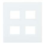 パナソニック(Panasonic) ADVANCE(アドバンス)シリーズ 簡易耐火コンセントプレート4コ用(マットホワイ..