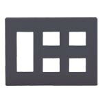 パナソニック(Panasonic) ADVANCE(アドバンス)シリーズ 簡易耐火コンセントプレート7コ用(マットグレー..