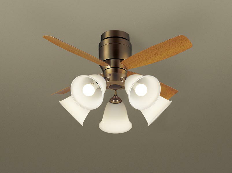 パナソニック(Panasonic) φ900mm DCモータータイプシーリングファン(灯具付)(要電気工事) XS78042K