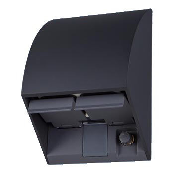 パナソニック(Panasonic) スマート接地防水ダブルコンセント(防水・防塵保護カバー付)(アースターミナル付) WK4672B (ブラック)