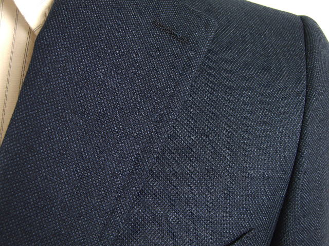 スタンダードモダン【Loropiana ロロピアーナ〜AUSTRALIS】【秋冬春】【A体】【AB体】2ボタンシングルスーツ/藍紺バーズァイ/グレーバーズァイ