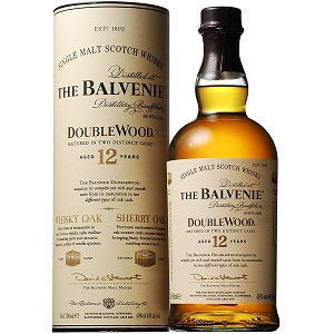 バルヴェニー 12年 ダブルウッド 700ml 40度 正規品 箱付 The Balvenie 12 years Double Wood ザ バルベニー スペイサイドモルト シングルモルトウイスキー SpeysideMalt Single Malt