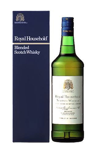 ロイヤルハウスホールド　箱付き　43度　750mlROYAL HOUSE HOLD BLENDED SCOTCH WHISKY