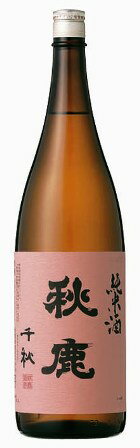 秋鹿　千秋　純米酒　1800ml【大阪府】【能勢】あきしか