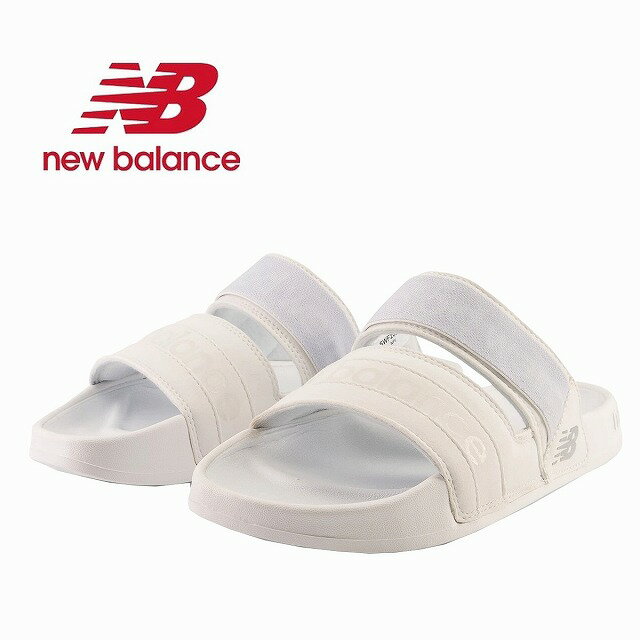 送料無料 レディースシャワーサンダル スライドサンダル ニューバランス New Balance NB SWF202 T2(ホワイト)