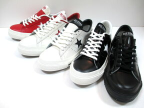 送料無料 コンバース ワンスター converse ワンスター j ox converse one star j ox スニーカー レザースニーカー メンズ レディース レザー シンプル ブラックモノクローム ブラック ホワイト レッド シューズ 赤 黒 白