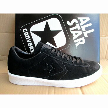 送料無料 コンバース プロレザー converse プロレザー BKプラス スエード OX ブラック CONVERSE PRO LEATHER BKPLUS SUEDE OX メンズ スニーカー