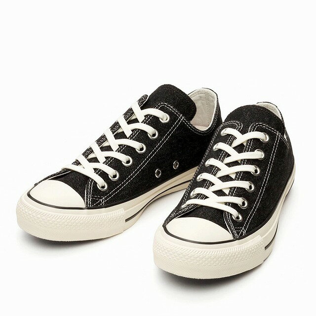 送料込み コンバース 限定モデル converse オールスター 100 オカヤマデニム OX ブラック ALL STAR 100 OKAYAMA DENIM OX メンズ スニーカー