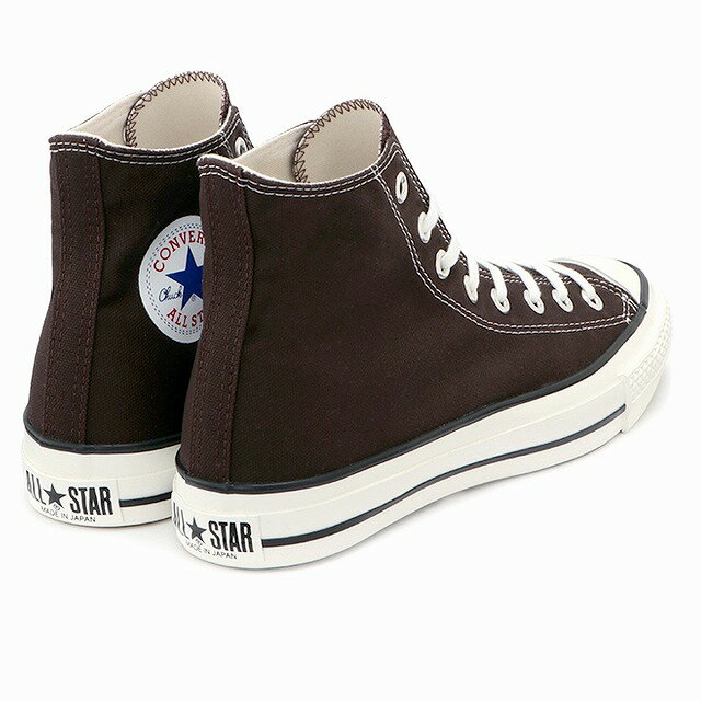 送料無料 コンバース 限定モデル converse キャンバス　オールスター J HI ダークブラウン CANVAS ALL STAR J HI メンズ スニーカー