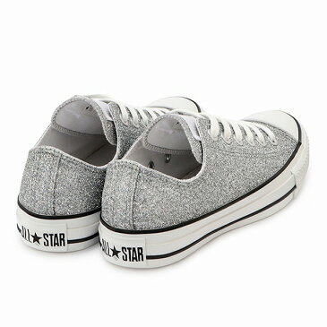 送料込み コンバース 限定モデル converse オールスター グリッター OX シルバー ALL STAR GLITTER OX レディース ローカット スニーカー