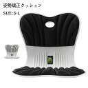 座布団 姿勢矯正 骨盤サポート チェア 骨盤から腰をサポート 腰クッション 腰枕 ランバーサポート 背もたれクッション 人間工学 猫背改善 腰が快適 座椅子とし...