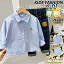 【期間限定!3420円→2440】子供 カジュアルシャツ ストライプのシャツ 長袖シャツ 男の子 長袖 ジュニア ファッション 家族 旅行 かっこいい 秋 春 屋着 アウトドア プレゼント受験 面接 入学準備 日常着 通園通学 3歳 4歳 5歳 6歳 7歳 8歳 100-150cm