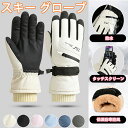 【期間限定3290円→2190円】スキー グローブ 防寒グローブ レディース メンズ 成人 スキー スノーボード スノボ グローブ ミトン 手袋 五本指登山 バ...