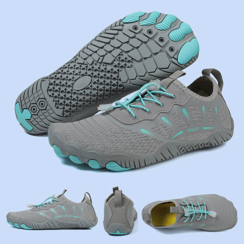 マリンシューズ フィットネスシューズ ウォーターシューズ 水陸両用 男女兼用 ビーチシューズ アクアシ..