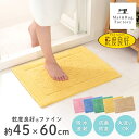 【最大2000円OFFクーポン】 乾度良好 ファイン バスマット 約45×60cm 吸水 速乾 抗菌 防臭 洗える バス マット 浴室マット お風呂 足ふきマッ...