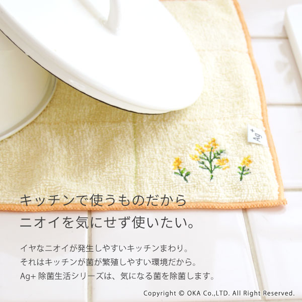 【8%OFFクーポン★15日10時-16日1:59】 新Ag+（エージープラス）抗菌水切り吸水マッ...