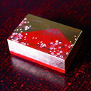 名刺小箱 桜花赤富士(世界遺産 プレゼント ギフト お土産 海外 日本製 富士山 金 和) 【楽ギフ_包装】【楽ギフ_包装選択】【楽ギフ_のし】【楽ギフ_のし宛...
