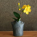 ■陶器サビ長角花瓶-B■和食器 陶芸 美濃焼 花入れ 一輪刺し 花 火器 壺 ミニ壺 新築祝い 改築 オープン 新規開店 リニューアルオープン 結婚祝い プレゼント 素敵 陶器 手作り おしゃれ かわいい モダン 誕生日 お祝い