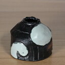 ■ kb108 黒釉 塗り分け花瓶■和食器 陶芸 美濃焼 花入れ 一輪刺し 花 火器 壺 ミニ壺 新築祝い 改築 オープン 新規開店 リニューアルオープン 結婚祝い プレゼント 素敵 陶器 手作り おしゃれ かわいい モダン 誕生日 お祝い