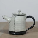 ■粉引きポット■和食器 陶芸 美濃焼 ティーポット おしゃれきゅうす 茶器 お茶 ポット 急須 きゅうす 結婚祝い プレゼント 素敵 陶器 手作り おしゃれ か...