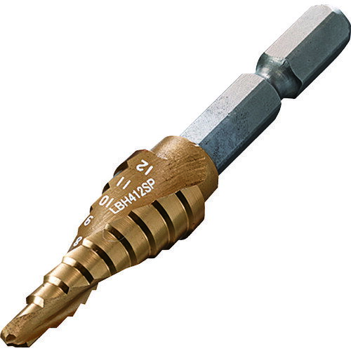〇ロブテックス LBH412SP スパイラルステージドリル/