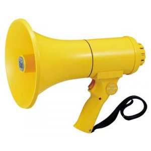 ●TOA ER-1115W 防滴メガホン 15W ホイッスル音付